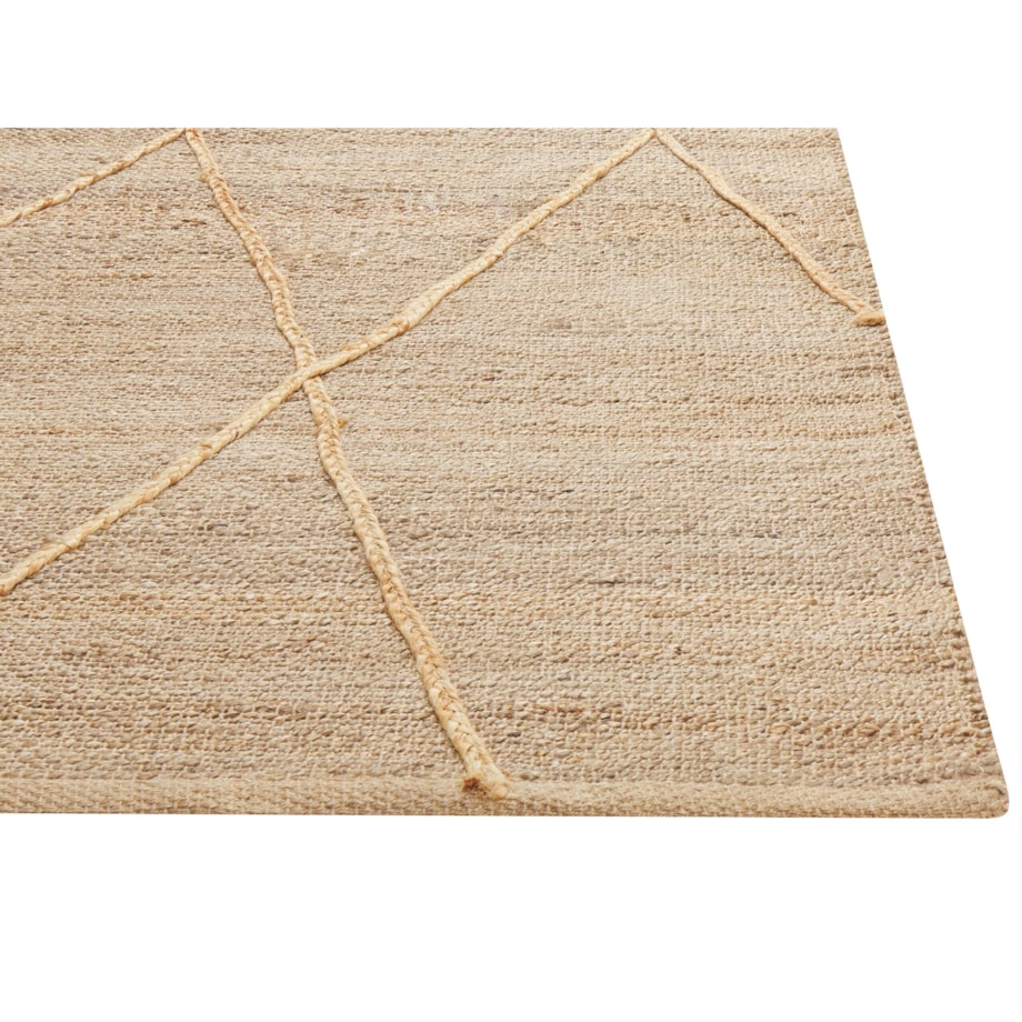 Dywan z juty 80 x 300 cm beżowy YUVACIK