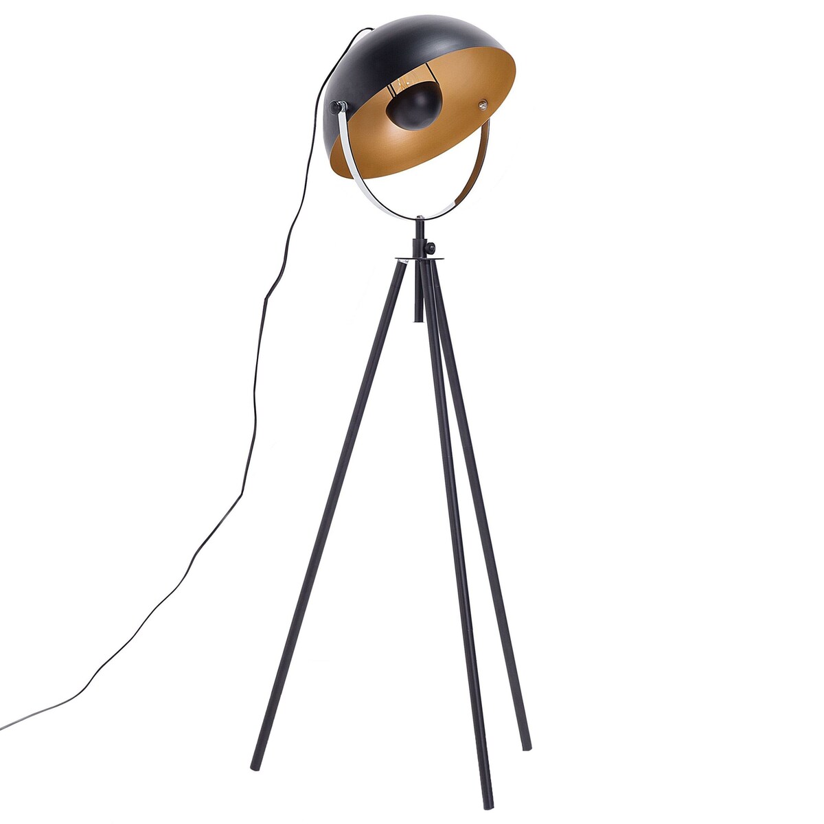 Lampa podłogowa THAMES Metal Czarny