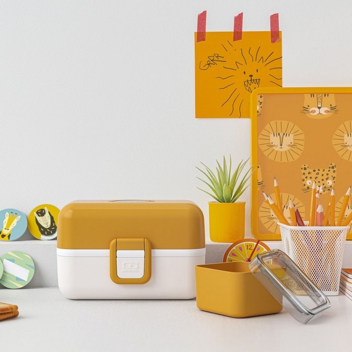 Lunchbox dziecięcy Safari Tresor, 800 ml, Monbento