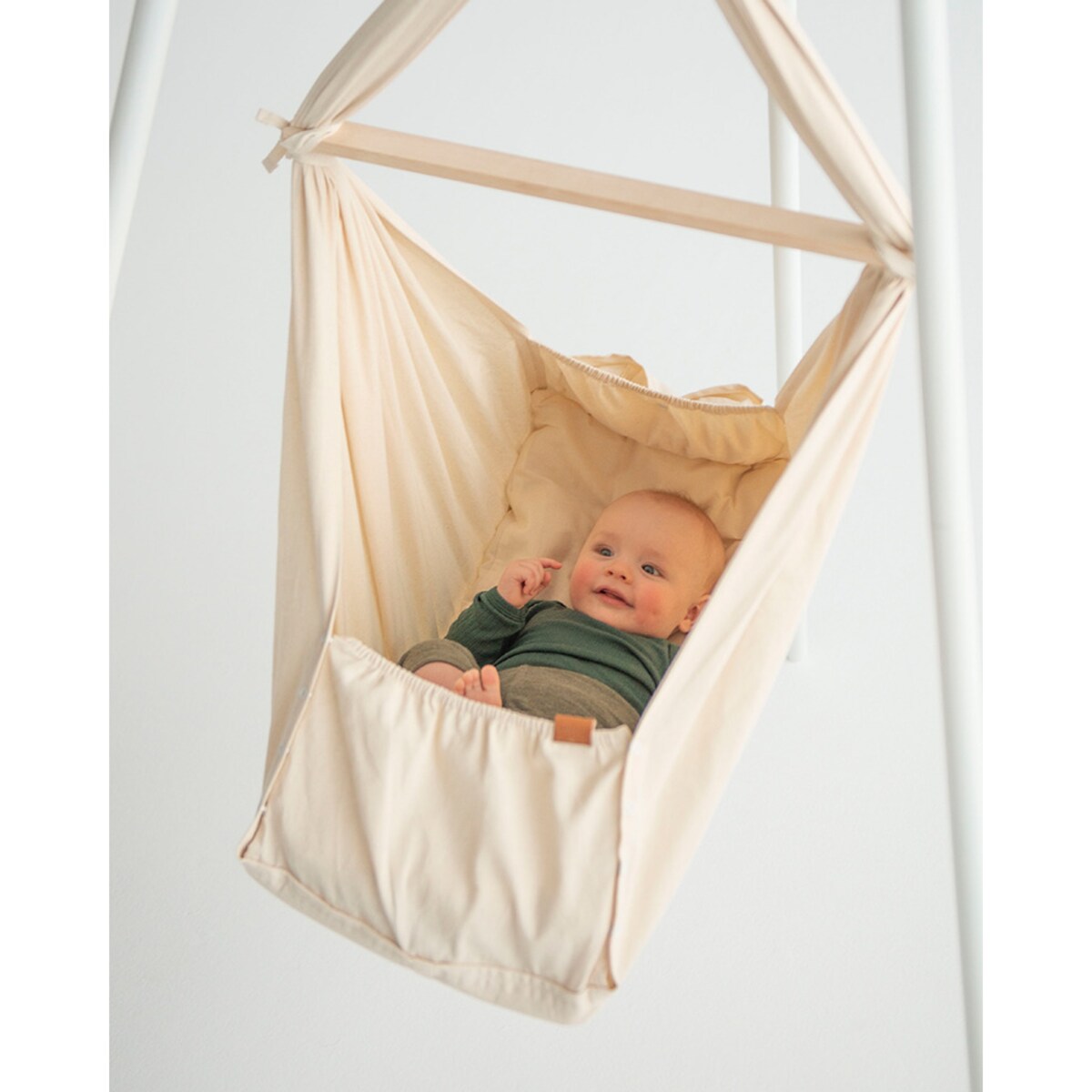 Hamak-huśtawka dla dzieci Basic - szary