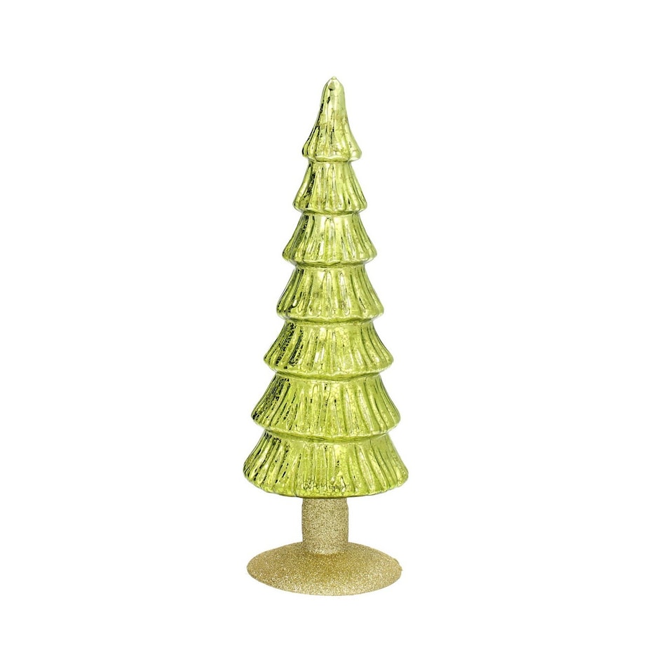 Dekoracja Green Christmas Tree 28cm boże narodzenie, święta, świąteczne, zielony, 9 x 28 cm