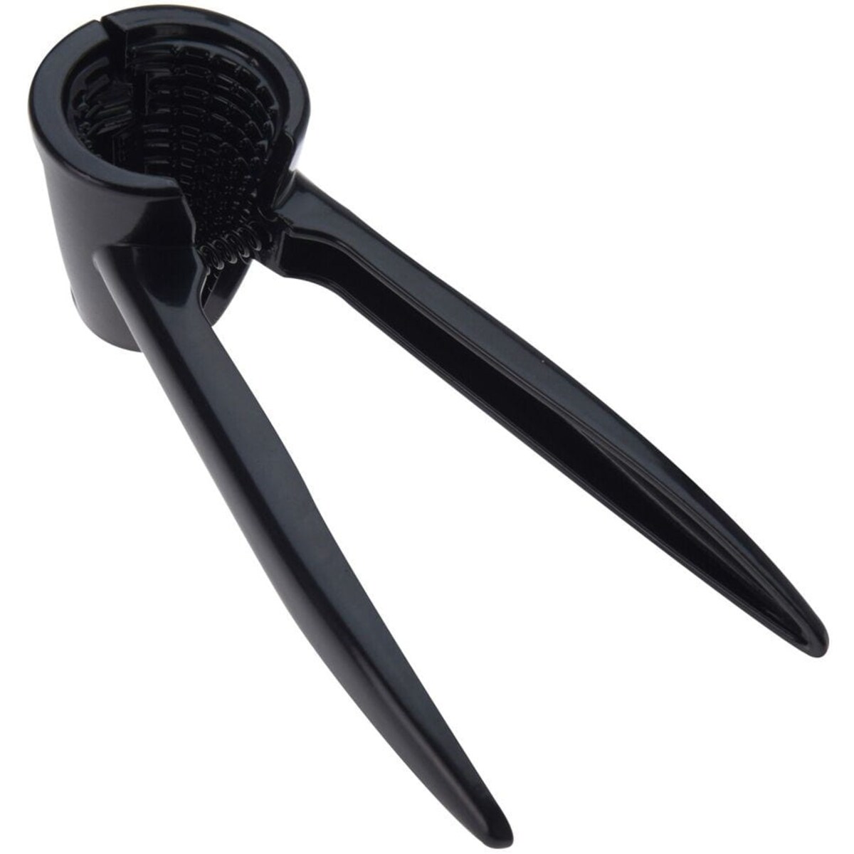 Dziadek do orzechów aluminiowy czarny 18 cm solidny wytrzymały zgniatacz