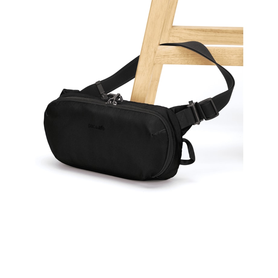 Biodrówka saszetka wodoodporna antykradzieżowa Pacsafe Metrosafe X - czarna