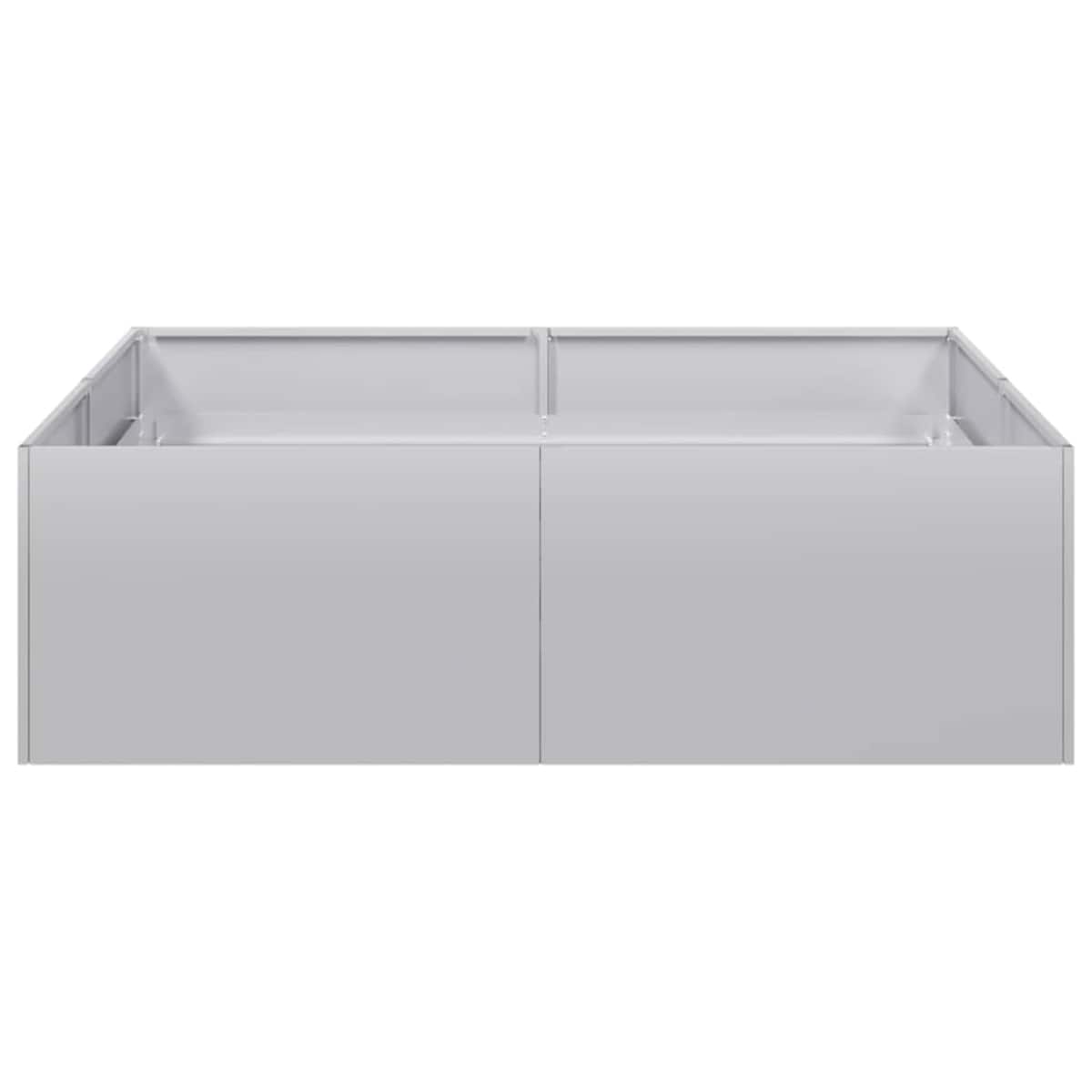 vidaXL Doniczka 100x100x30 cm Stal ocynkowana