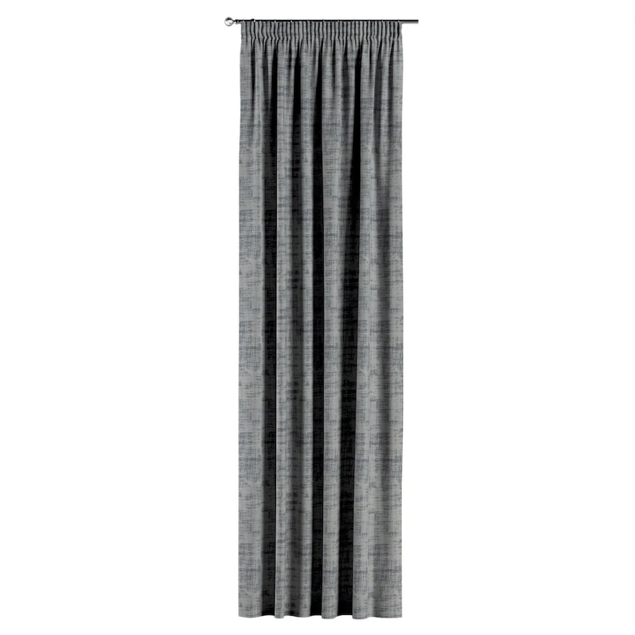 Zasłona na taśmie marszczącej 1 szt. 130x245 szary beton