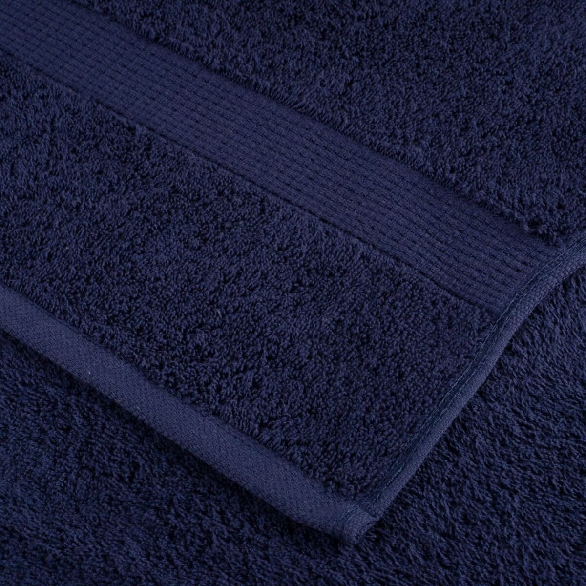 vidaXL 6-cz. zestaw ręczników premium SOLUND, granatowy, 600 g/cm²