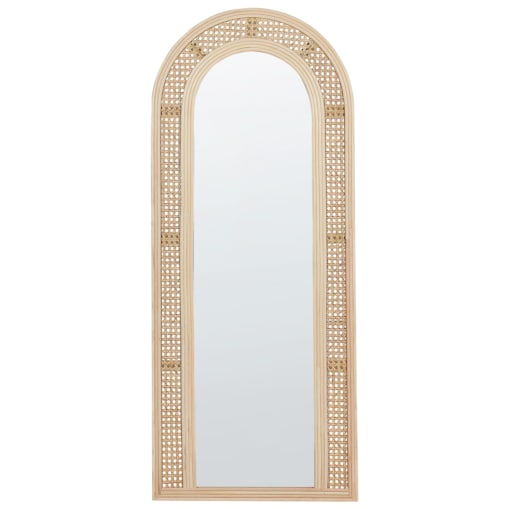 Rattan Lustro ścienne 120 cm Naturalny FRANEY