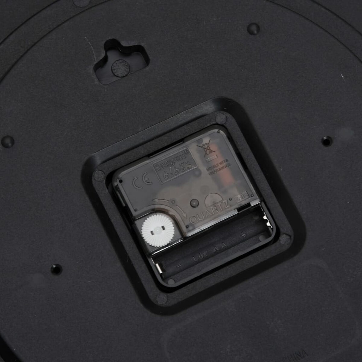 vidaXL Zegar ścienny ze świecącymi wskazówkami i cyframi, Ø30 cm