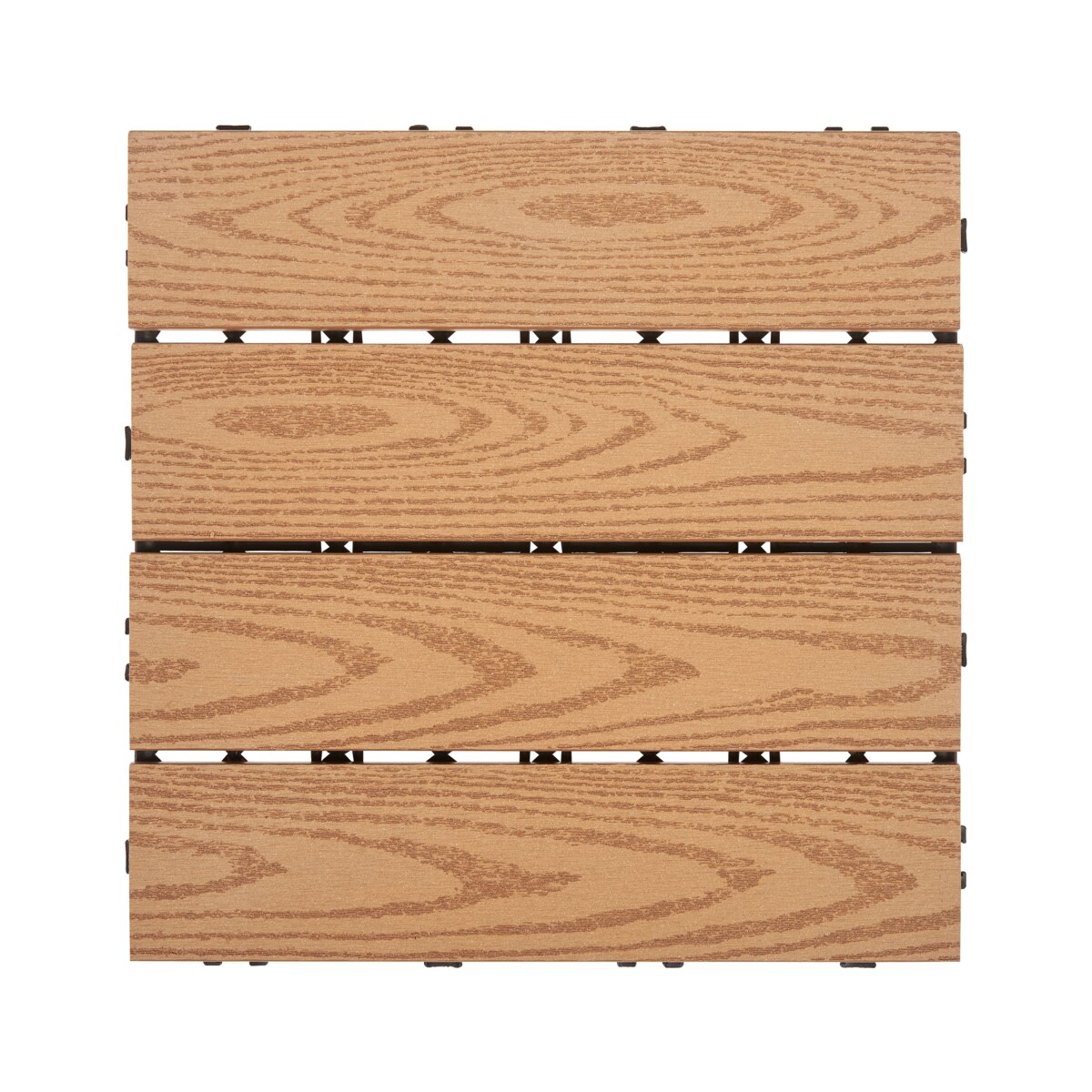 Płytki tarasowe ATESSA Kompozyt WPC Jasnobrązowy