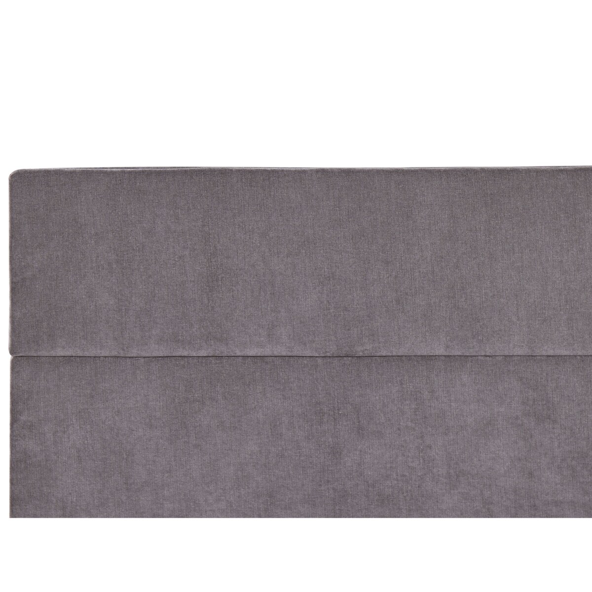 Łóżko kontynentalne z pojemnikami 160 x 200 cm beżowoszare ARISTOCRAT