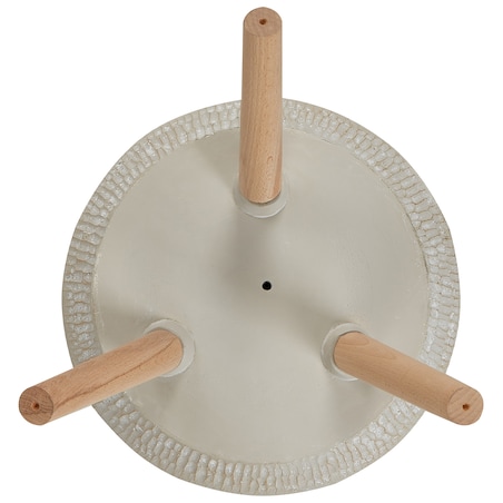 Donica na nóżkach ATHAEA 37 cm Beżowy