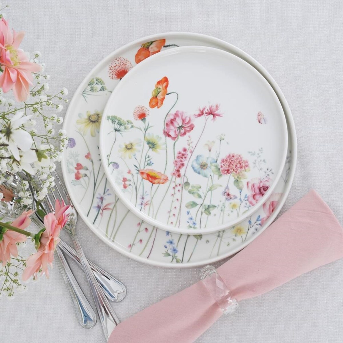 VILLA ITALIA Talerzyk deserowy śniadaniowy 20 cm porcelanowy GARDENO