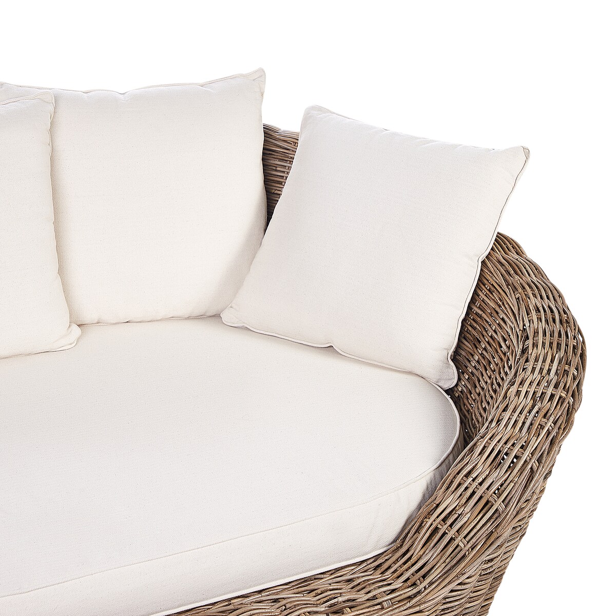 Łóżko ogrodowe CAVO Rattan Naturalny
