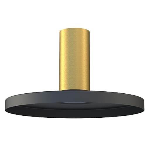 Klosz sufitowy Cameleon Hermanos B 8035 Nowodvorski loft złoty czarny