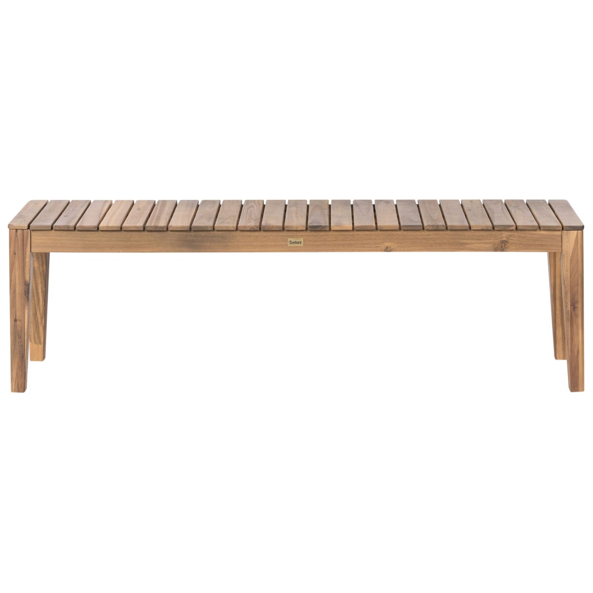 Ławka ogrodowa CHIOGGIA 155 cm Certyfikowane drewno akacjowe Jasnobrązowy