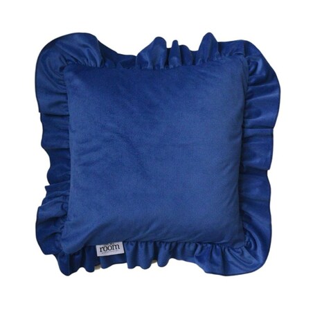 Poszewka Pościel Na Poduszkę Jasiek Z Falbanką 40X40 Granat