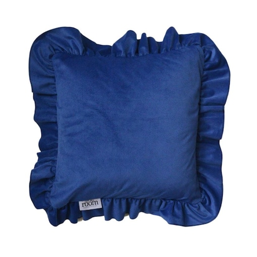Poszewka Pościel Na Poduszkę Jasiek Z Falbanką 40X40 Granat