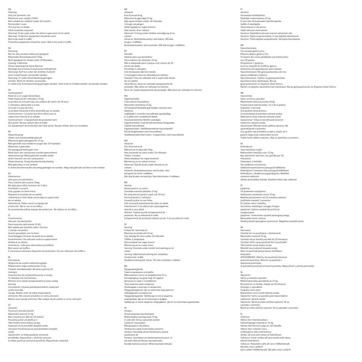 vidaXL Jeździk quad Good Year, czerwony