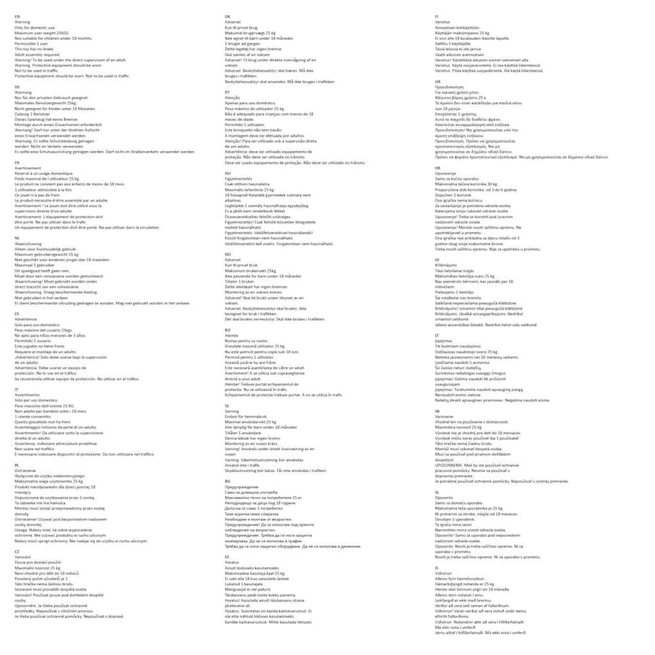 vidaXL Jeździk quad Good Year, czerwony