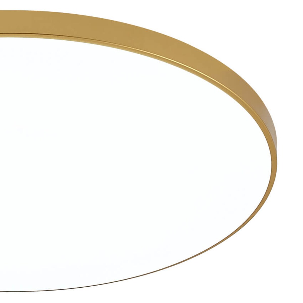 Okrągła lampa sufitowa Veri WM-C7300-S-G Zumaline LED 4000K 32W złoty biały