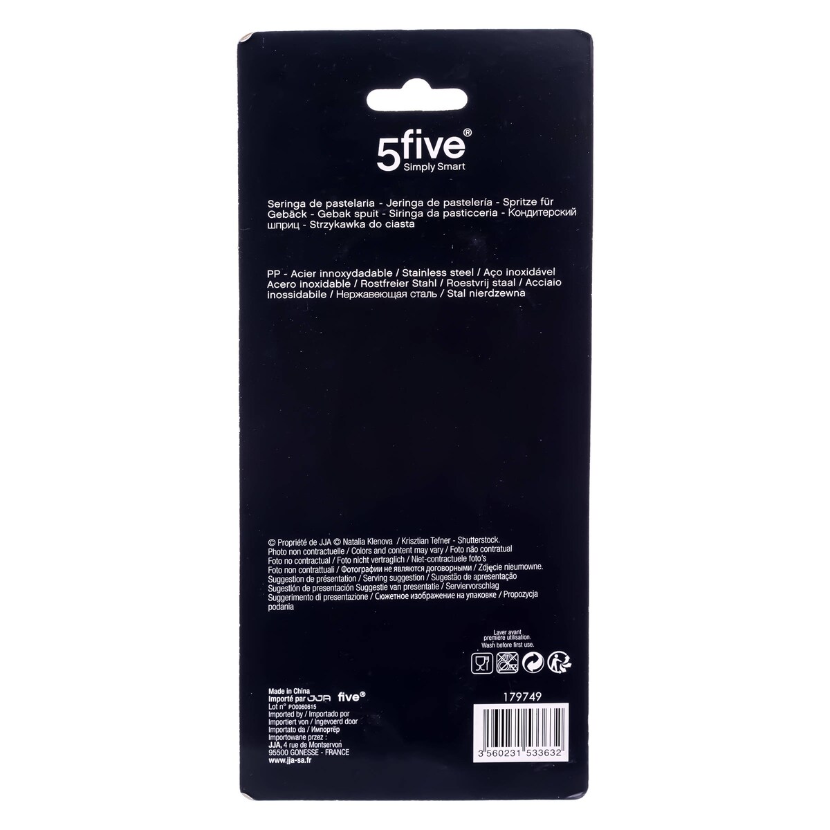 Szpryca do pączków, ciast i mięs, 21 cm