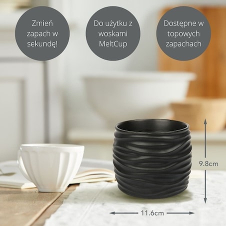 Yankee Candle kominek Scenterpiece NOAH BLACK