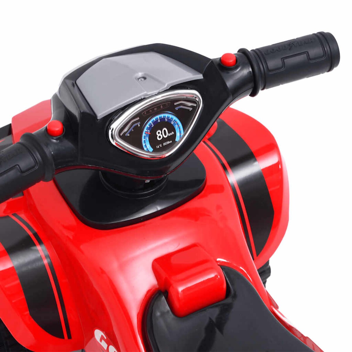 vidaXL Jeździk quad Good Year, czerwony