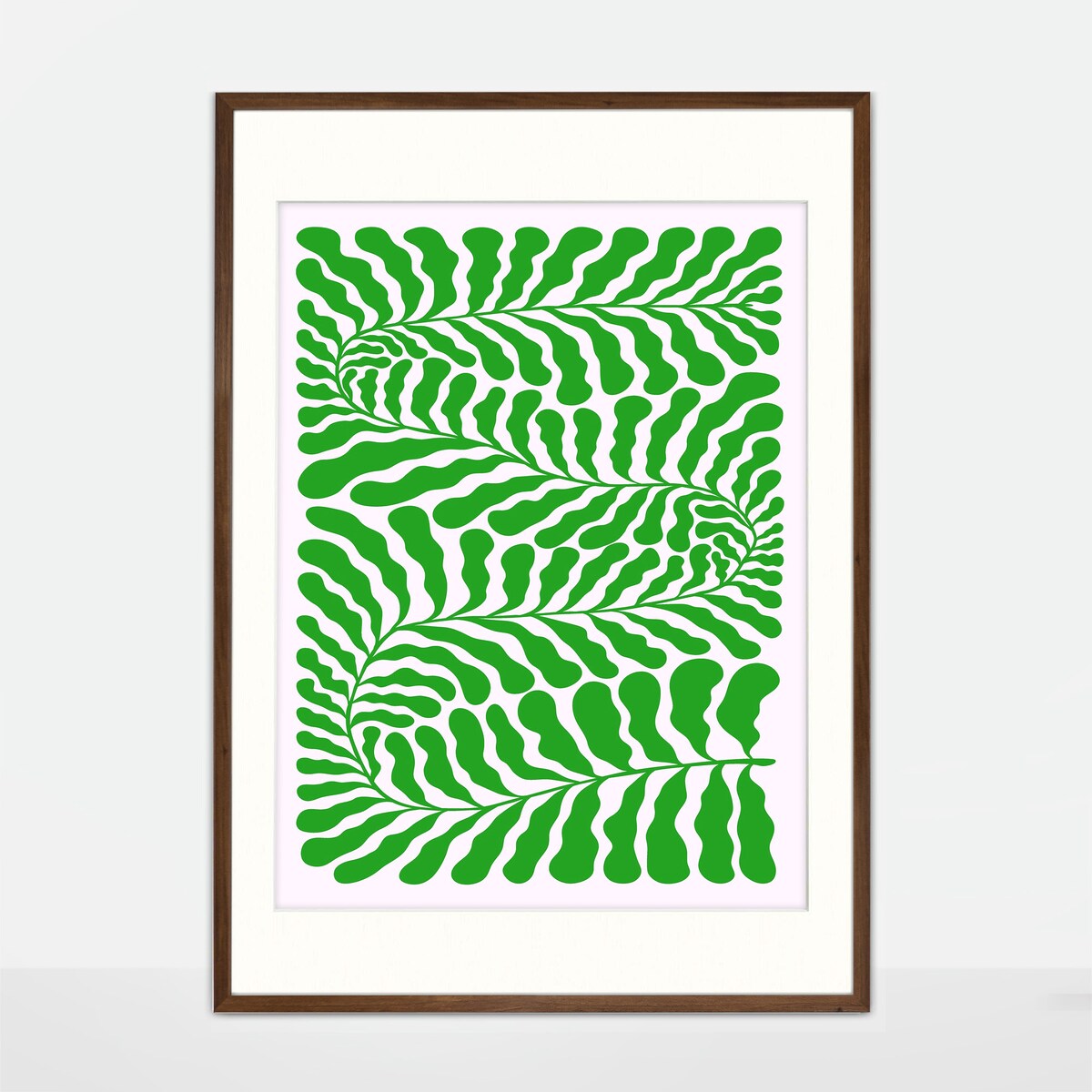 Ramka na zdjęcia z passe partout ramka 70x100 cm z okienkiem passe partout na zdjęcie 60x80 cm kolor brązowy FRAMAI®