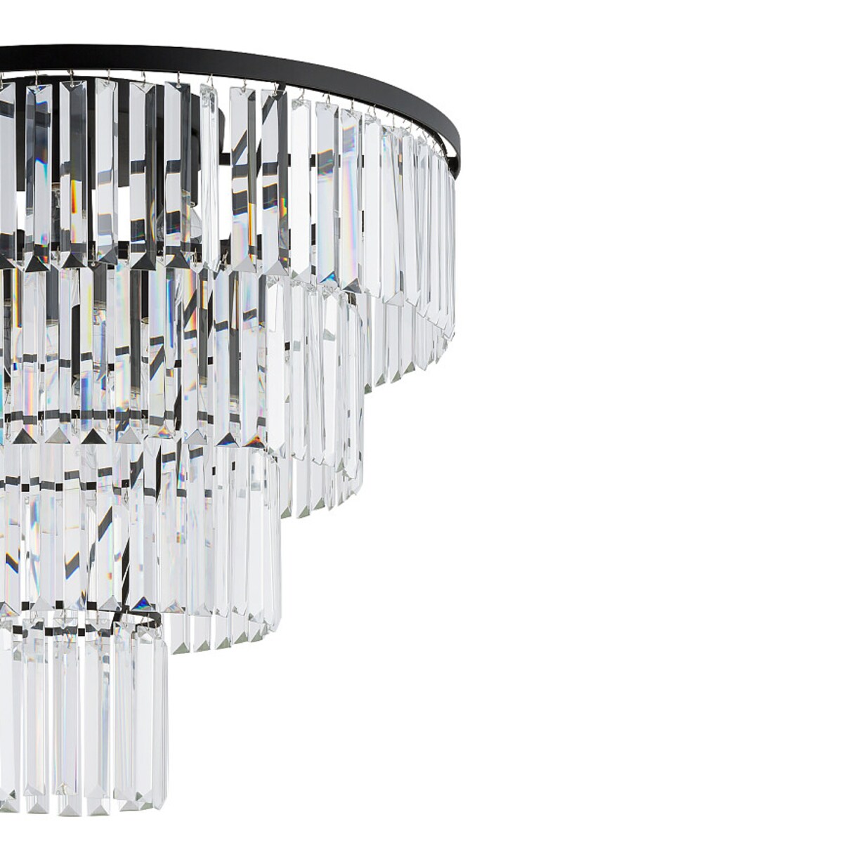 Lampa sufitowa 7630 CRISTAL L Transparentny Nowodvorski