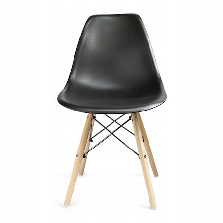 Krzesło Eva Czarne (Ikeabox) (Nowy Nowy Kod)