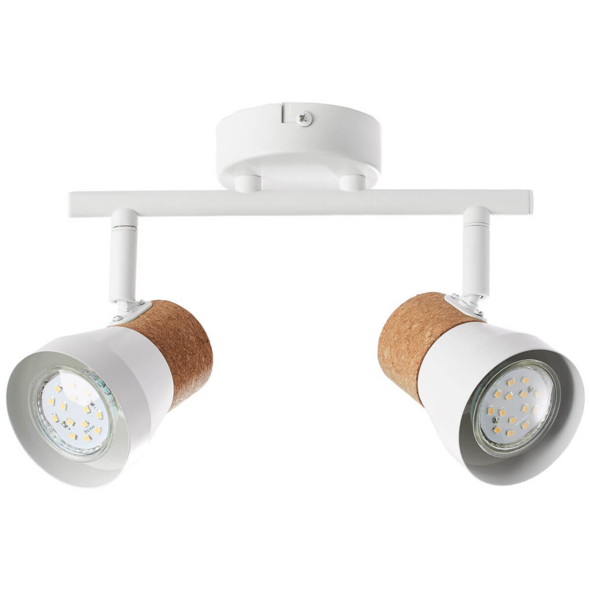 Jadalniana lampa sufitowa Moka 75713/75 Brilliant spot korek biały