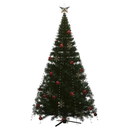 vidaXL Lampki na choinkę, 500 LED, zimne białe, 500 cm, wewn./zewn.