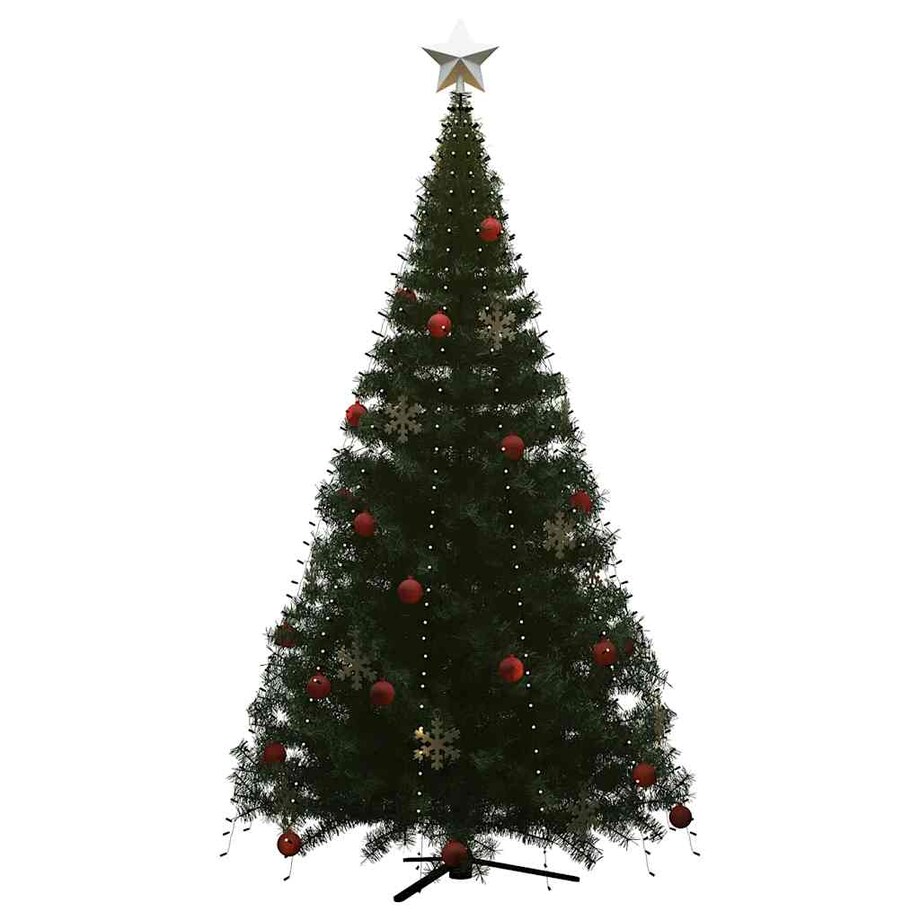 vidaXL Lampki na choinkę, 500 LED, zimne białe, 500 cm, wewn./zewn.