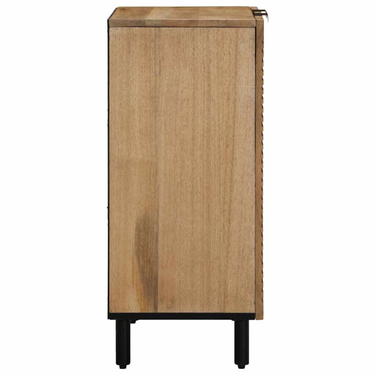 vidaXL Komoda Brązowa 60x33x75 cm Drewno lite Mango