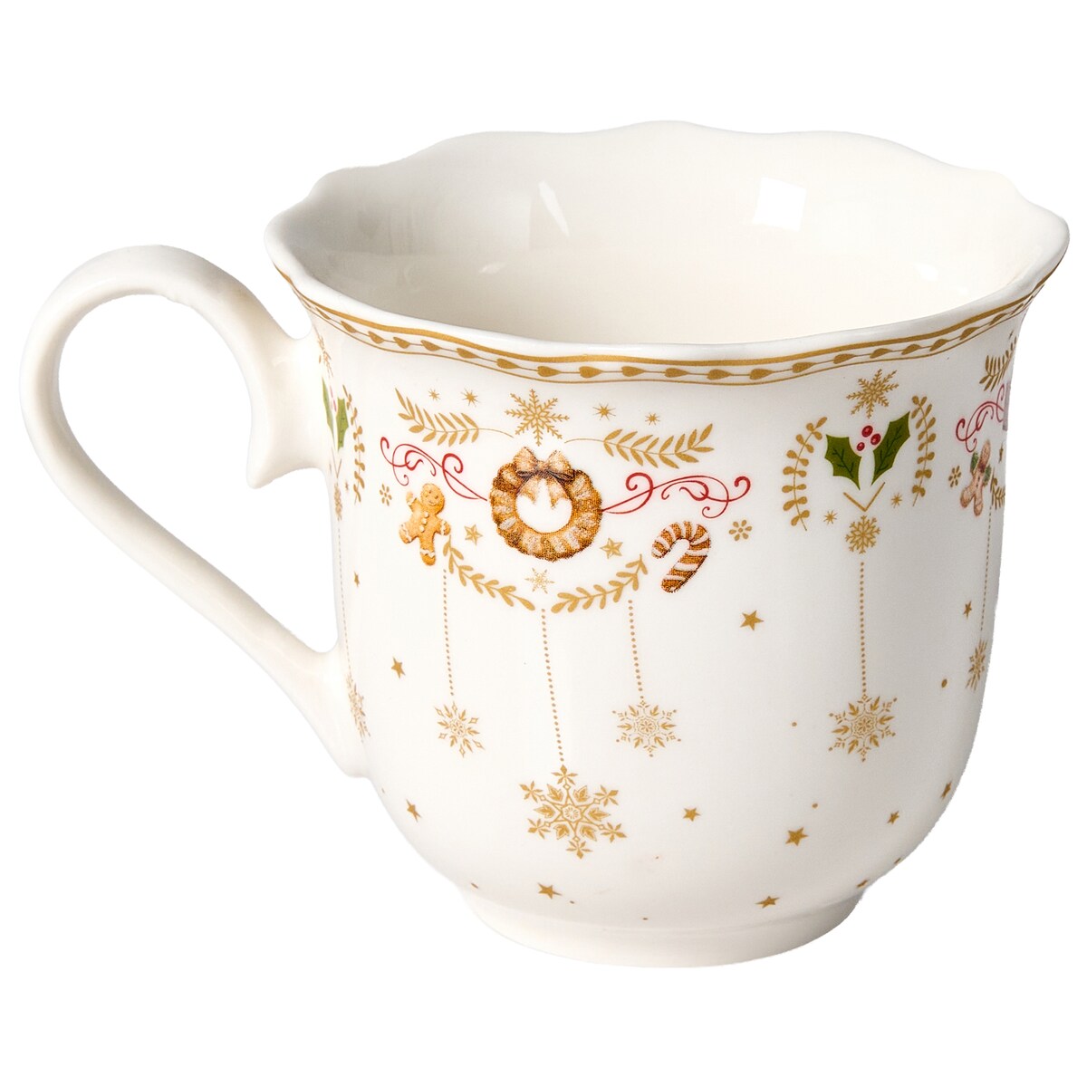 Zastawa stołowa 20-częściowa CARDAMOM Porcelana Biały