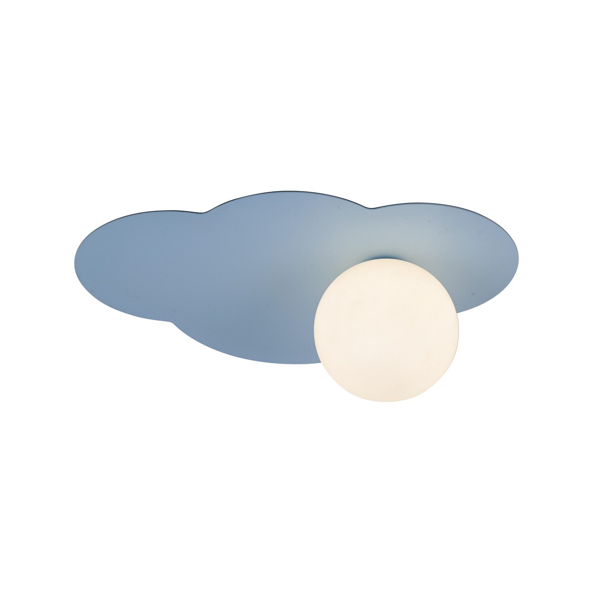 Lampa sufitowo-ścienna TK Lighting CLOUD NEW BLUE 11265 niebiesko-biała G9 do salonu i pokoju dziecięcego