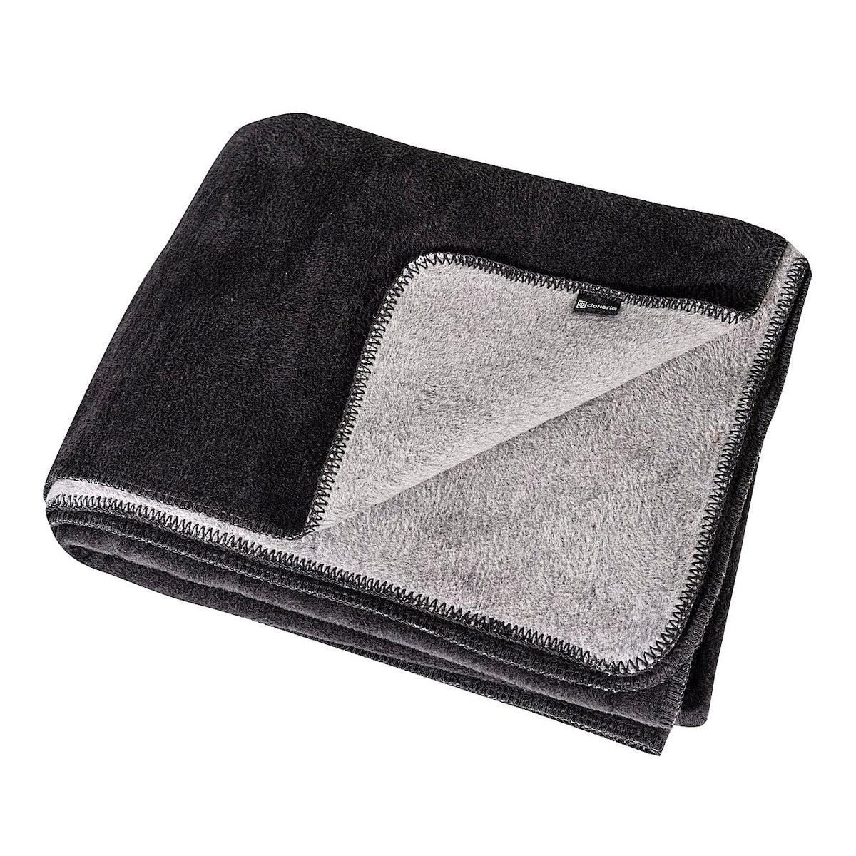 Koc Cosy Home 150x200cm Black&Zinc, 150 x 200 cm