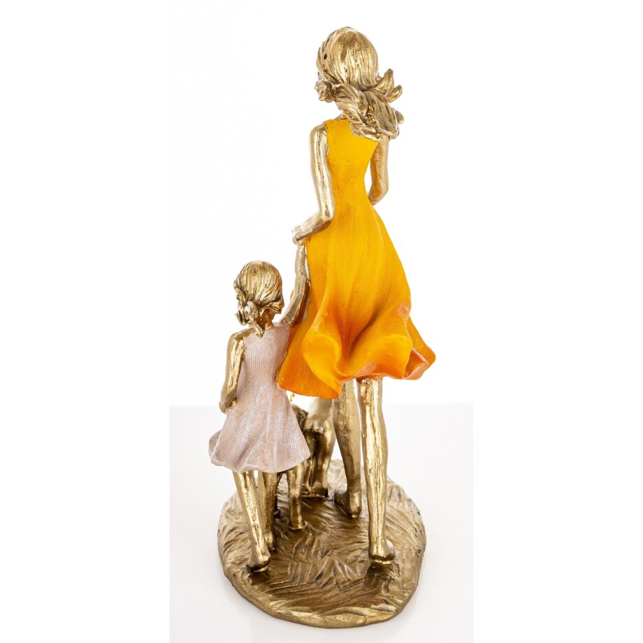 Figurki - mama i córka 24x9x17 cm FIGURINES z psami