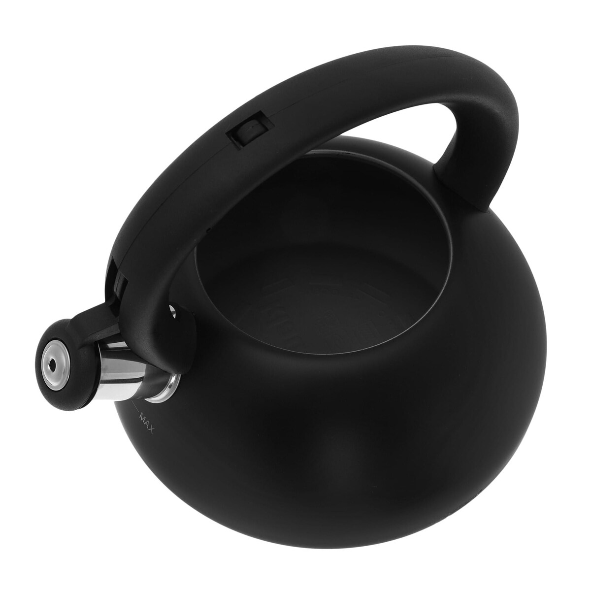 Czajnik stalowy z gwizdkiem czarny 2.7L KLAUSBERG