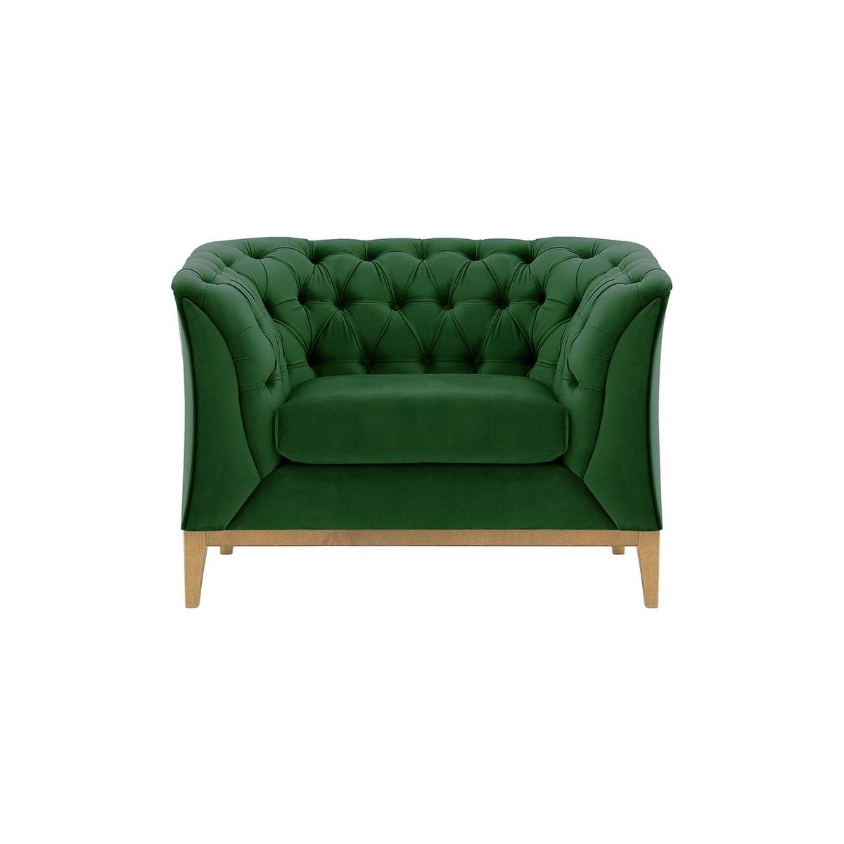 Fotel Chesterfield Modern Wood-Velluto 10