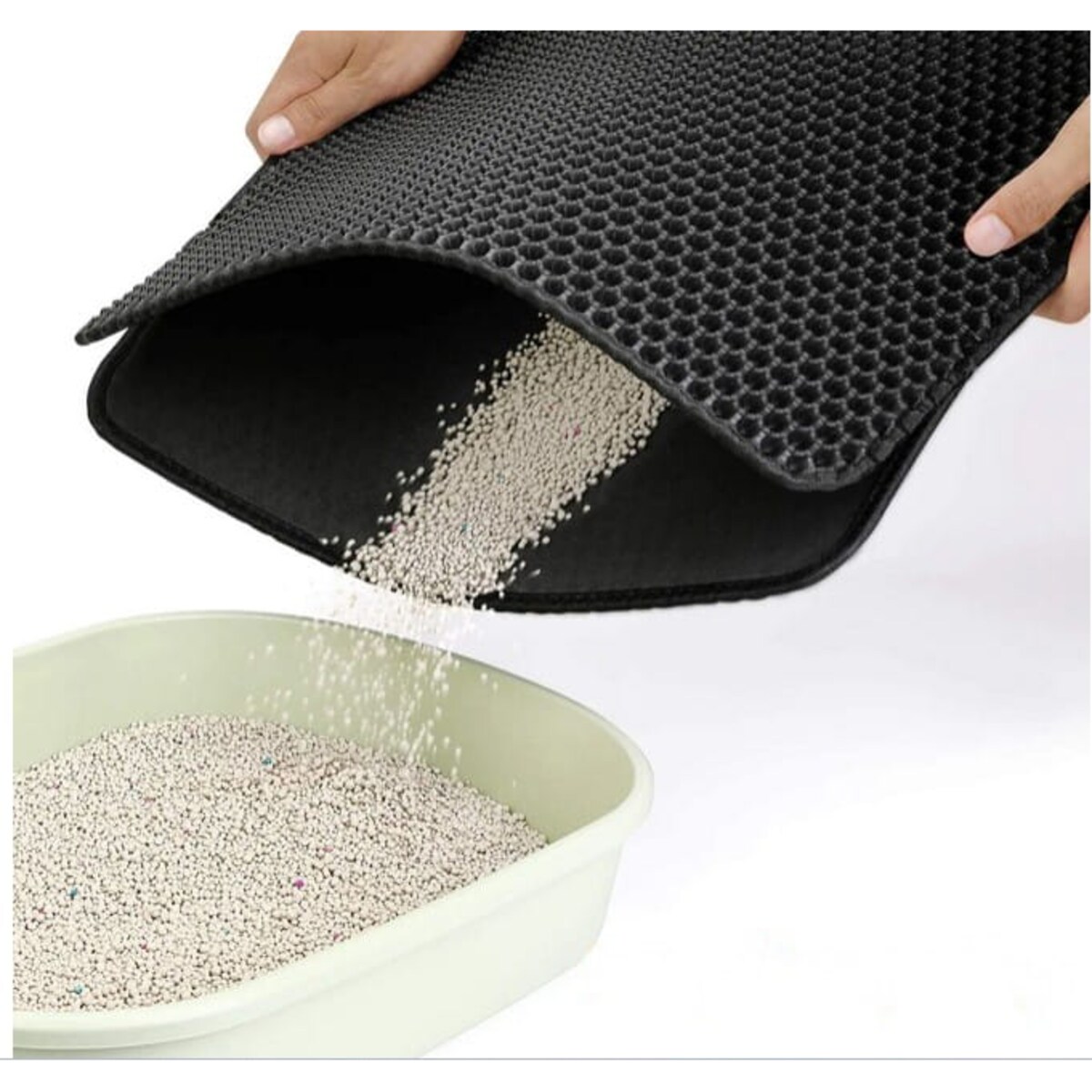 Mata Higieniczna Pod Kuwetę 60X45Cm Czarna