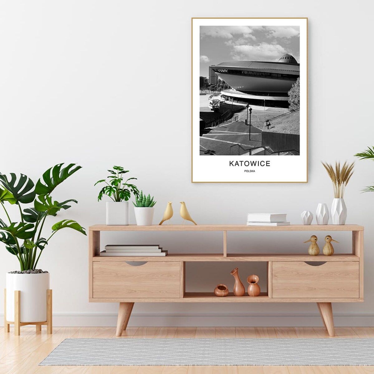 plakat katowice 2 21x30 cm