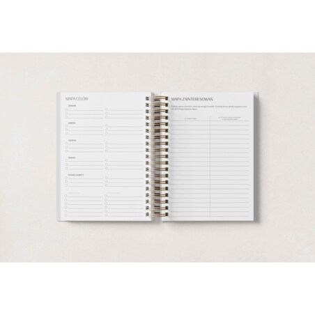 PLANNER NIEDATOWANY TYGODNIOWY – WHITE BEET