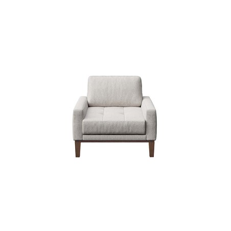 Fotel Musso - jasnoszary