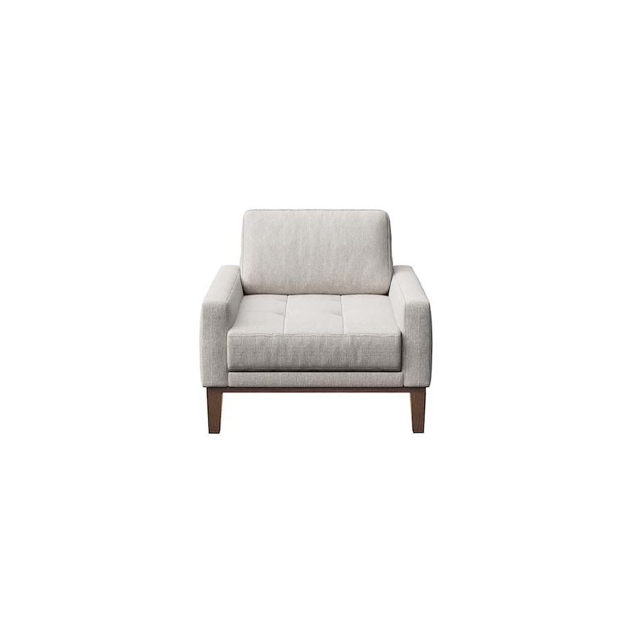 Fotel Musso - jasnoszary