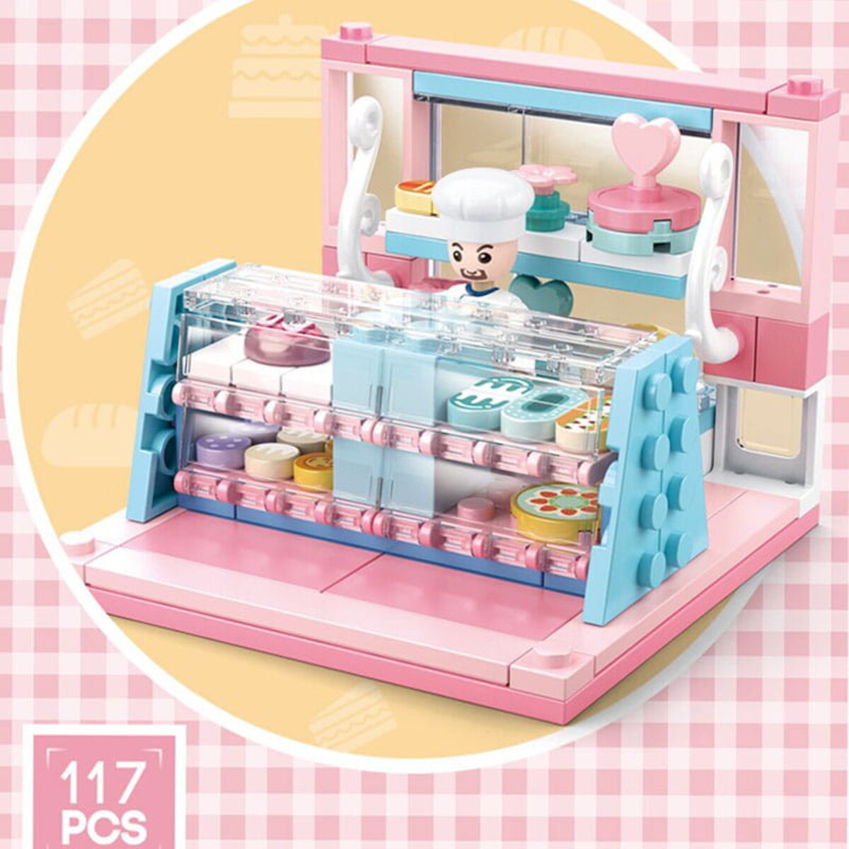 CUKIERNIA - mini pokoik klocki - Sluban - 117 elementów