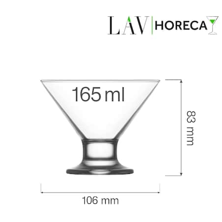 Pucharek do deserów i lodów Florence 165 ml, LAV