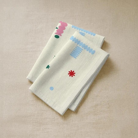 Serwetki świąteczne - Wesołych świąt - napis (2szt.)