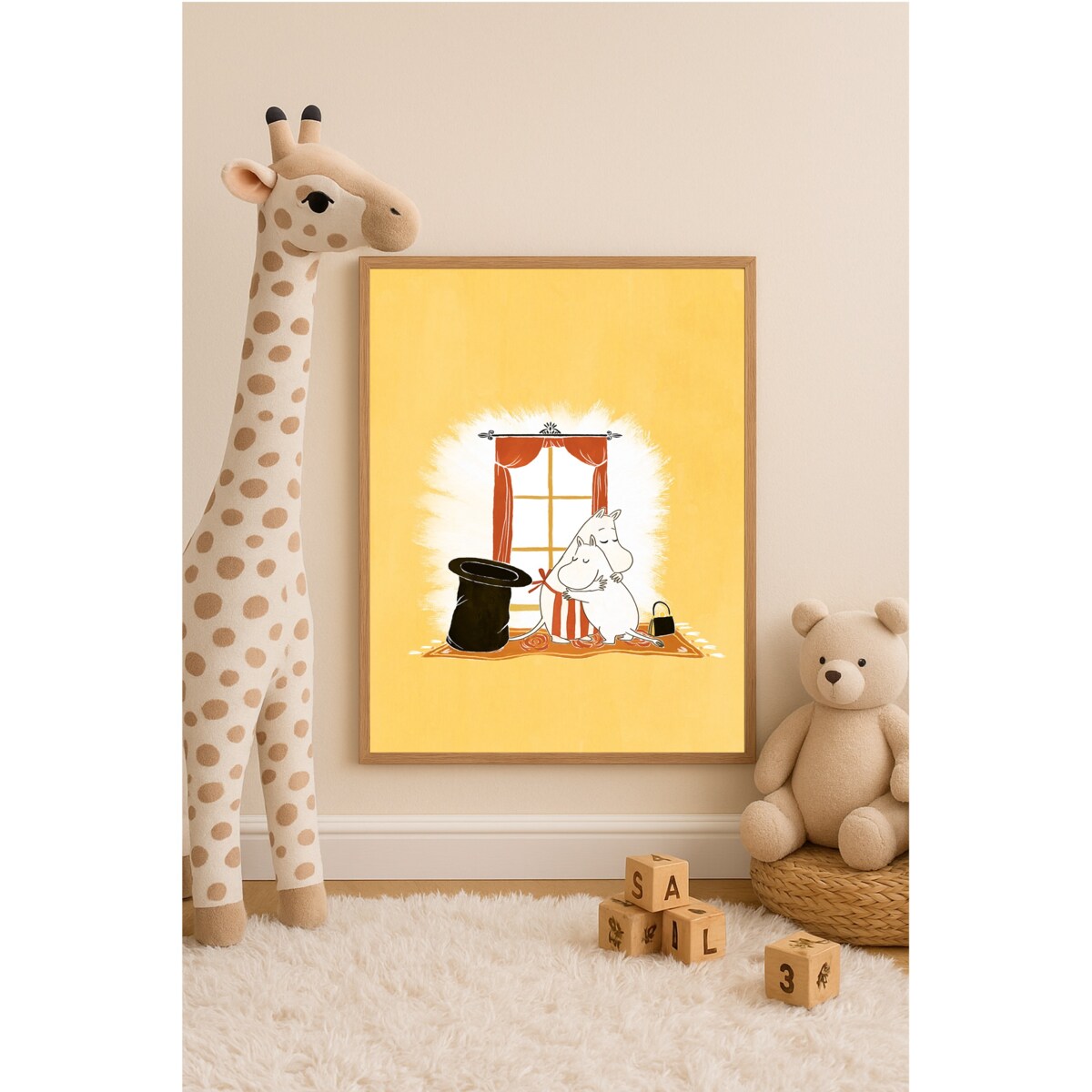 Poster Story, Plakat, Obraz - Muminki No2, wymiary 60 x 84 cm