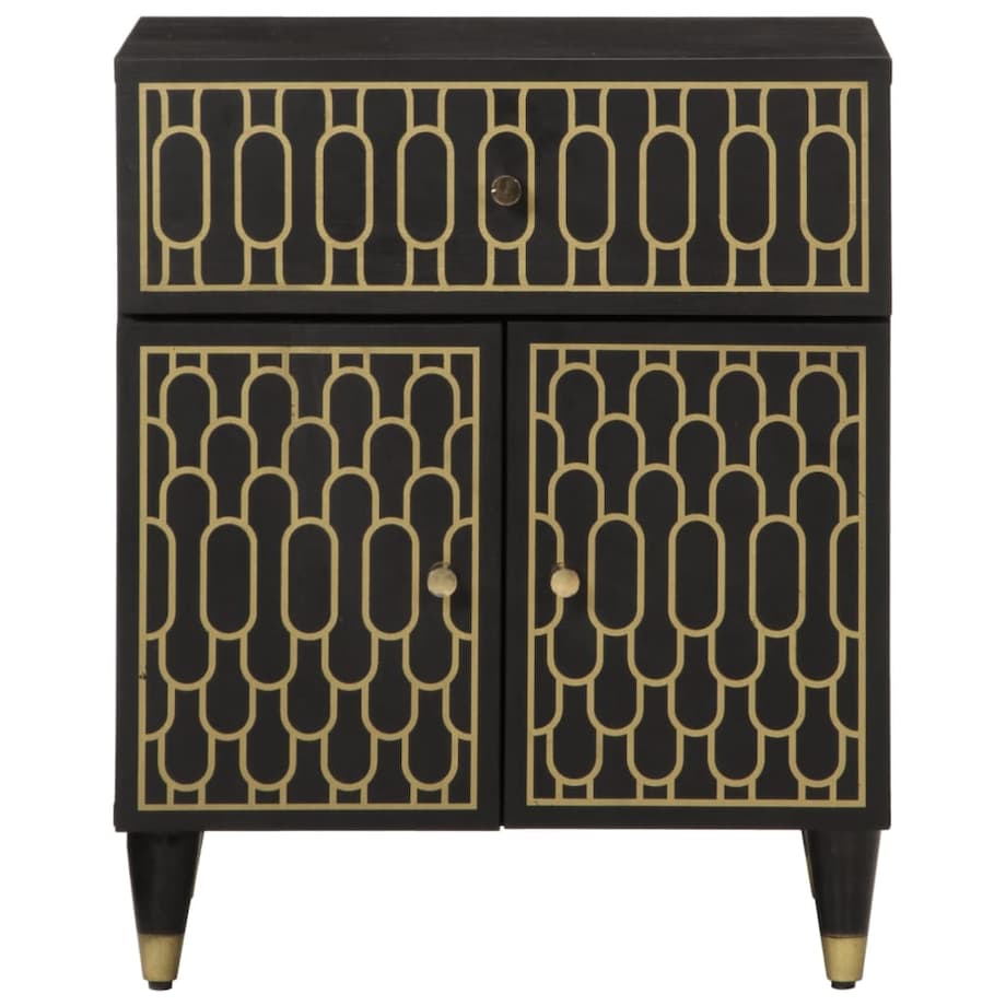 vidaXL Szafka nocna, 50x33x60 cm, lite drewno mango